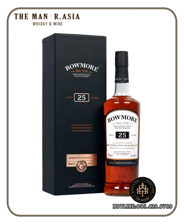 ruou whisky Bowmore 25 BOWMORE 25