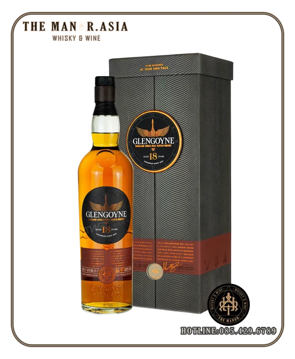 ruou whisky Glengoyne 18 GLENGOYNE 18