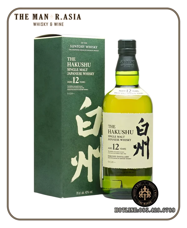 rượu whisky The Hakushu 12 THE HAKUSHU 12