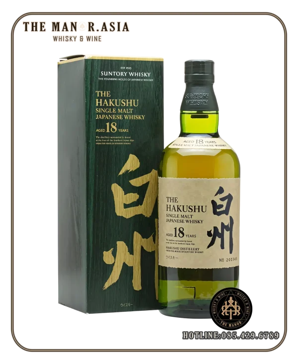 rượu whisky The Hakushu 18 THE HAKUSHU 18