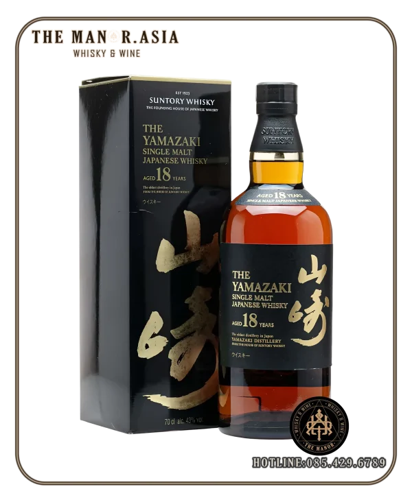 rượu whisky Yamazaki 18 YAMAZAKI 18