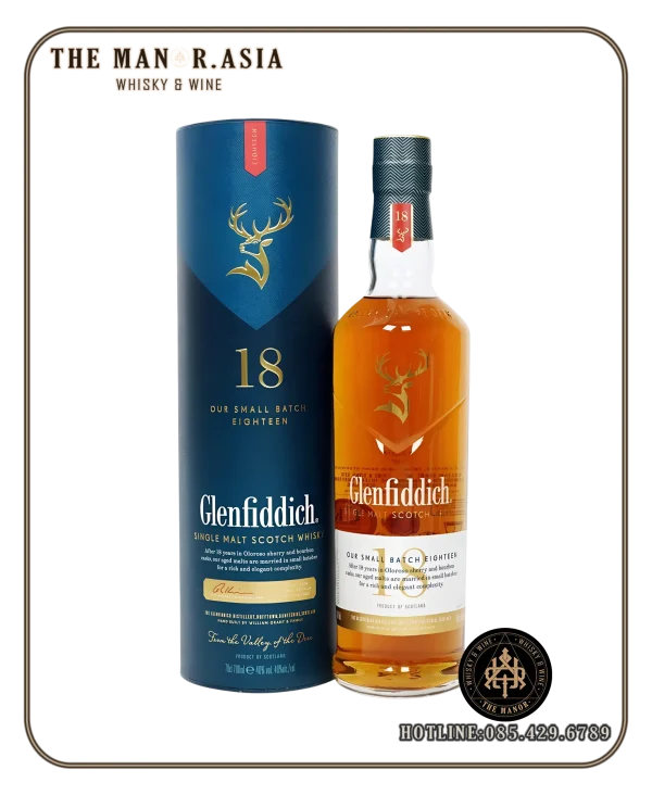 ruou whisky glenfiddich 18 GLENFIDDICH 18