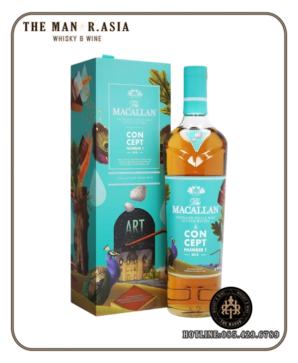 ruou whisky macallan concept nUMBER 1 MACALLAN CONCEPT NUMBER 1