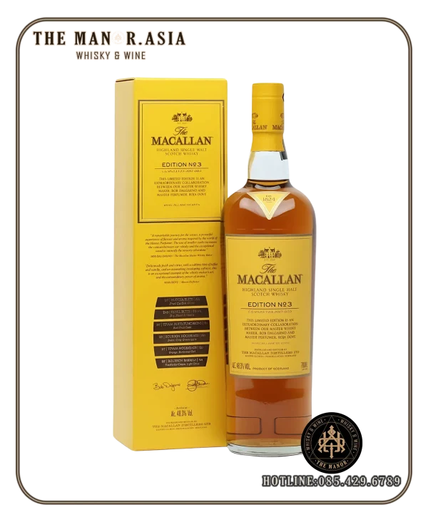 ruou whisky macallan edition no3 MACALLAN EDITION NO.3