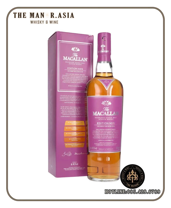 ruou whisky macallan edition no5 MACALLAN EDITION NO.5