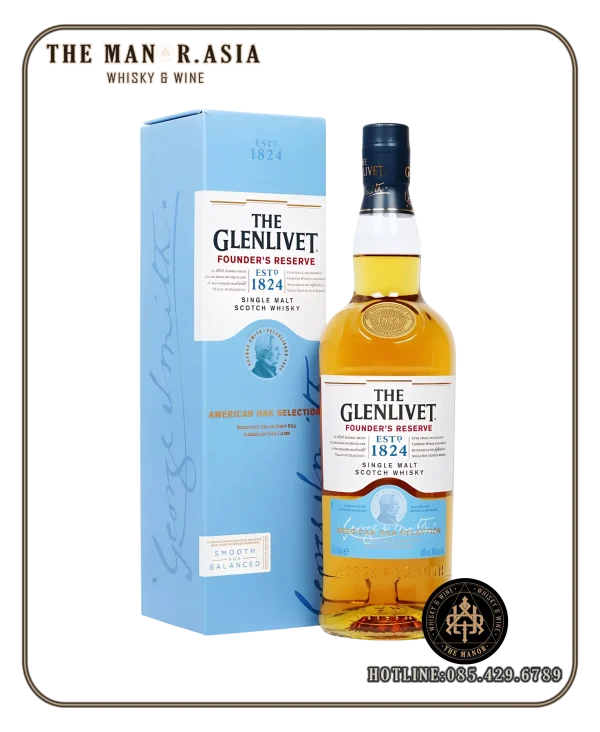 ruou whisky the glenlivet founder reserve GLENLIVET FOUNDER'S RESERVE