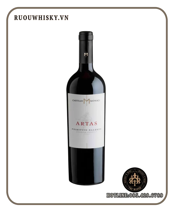 ruou vang do ARTAS PRIMITIVO SALENTO IGT