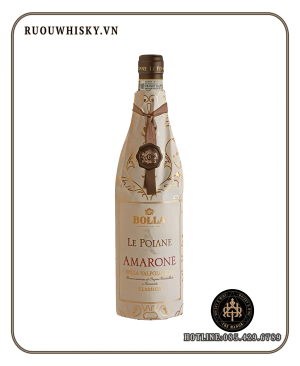 BOLLA Amarone Le Poiane 15%_ ruou vang do BOLLA Amarone Le Poiane 15%