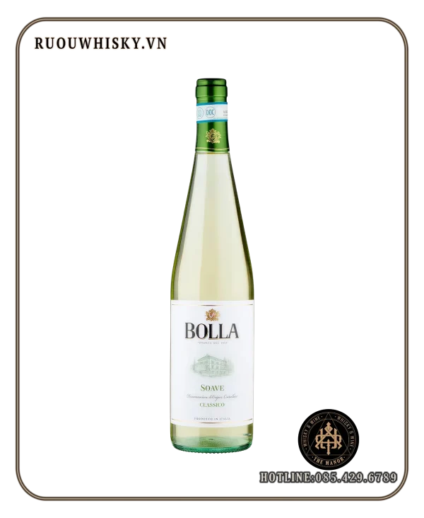 BOLLA Soave Classico DOC_ RUOU VANG TRANG BOLLA SOAVE CLASSICO DOC