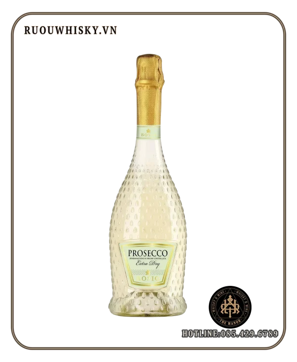Bosio Prosecco DOC Spumante Extradry ruou vang no Bosio Prosecco DOC Spumante Extradry