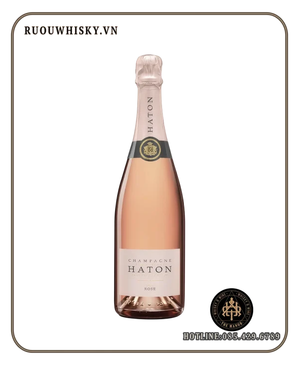 CHAMPAGNE JEAN-NOEL HATON BRUT ROSE 12.5%_ ruou CHAMPAGNE JEAN-NOËL HATON BRUT ROSÉ
