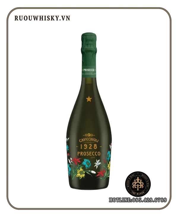 Cavicchioli Prosecco 1928 ruou vang no CAVICCHIOLI PROSECCO 1928