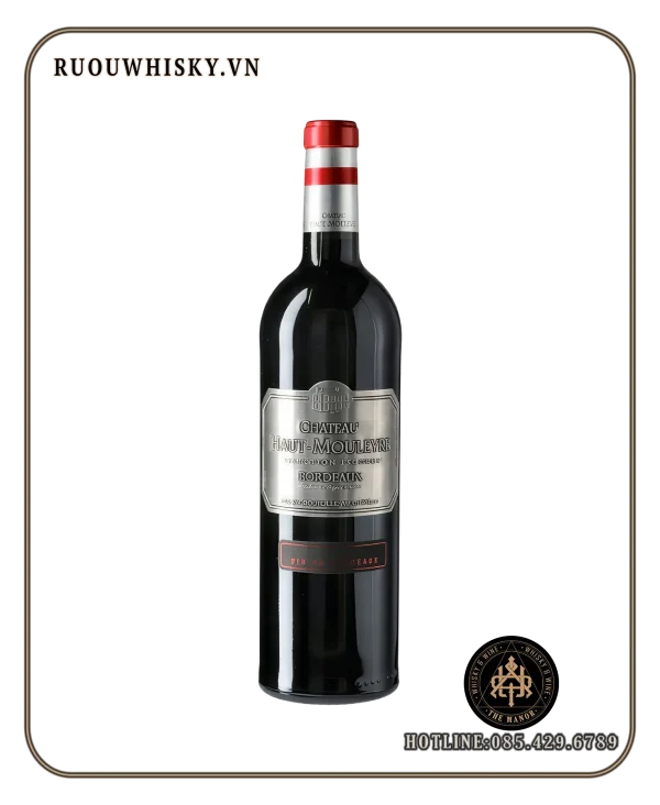 Chauteau haut MOULEYRE A. O.P BORDEUX 12,5% 2022_ ruou vang do CHATEAU HAUT MOULEYRE A.O.P BORDEAUX