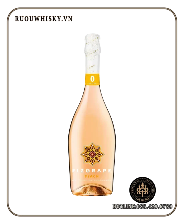 Fizgrape Peach vang không cồn Fizgrape Peach