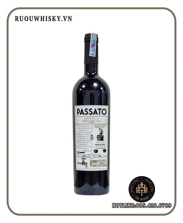 BOSIO PASSATO Barolo DOCG Organic 14,5%_ ruou vang do BOSIO PASSATO BAROLO DOCG ORGANIC