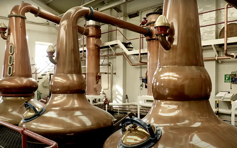Rượu single malt whisky Glengoyne nồi chưng cất