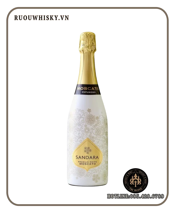 SANDARA Premium white moscato 11.5%_ RUOU VANG NO SANDARA Premium white moscato