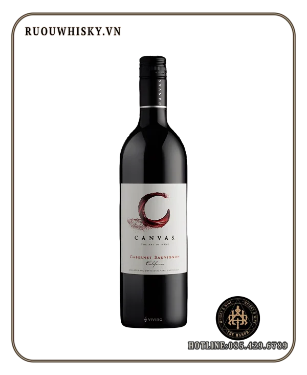 CANVAS CABERNET SAUVIGNON 13.5%_ ruou vang do CANVAS CABERNET SAUVIGNON
