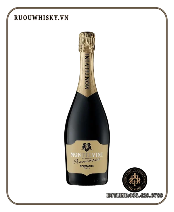 MONTELVINI Promoso Spumante Dolce 9.5% ruou vang no MONTELVINI PROMOSO SPUMANTE DOLCE