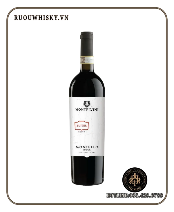 MONTELVINI ZUITÈR, Montello DOCG Rosso 14% 2018_ ruou vang do MONTELVINI ZUITÈR MONTELLO DOCG ROSSO 2018