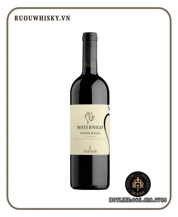 Maternigo Valpolicella DOC Superiore 15.5% ruou vang do TEDESCHI MATERNIGO VALPOLICELLA