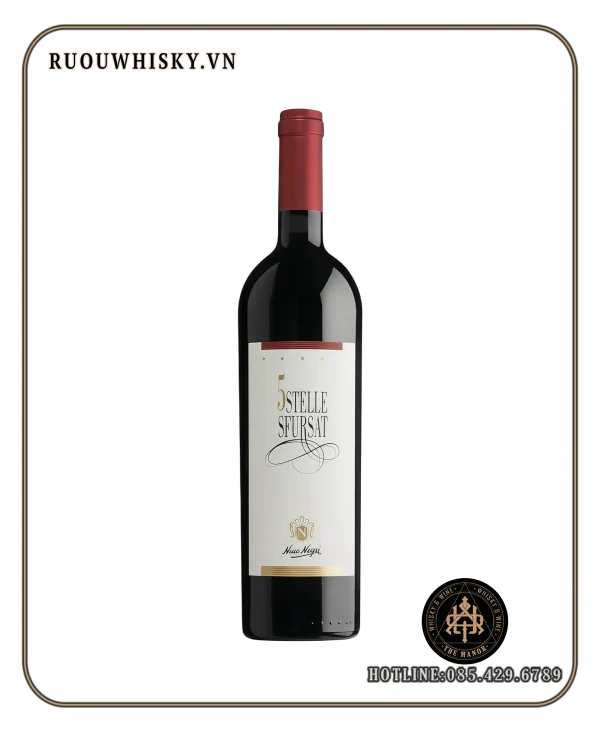 NINO NEGRI 5 Stelle Sfursat DOCG 15.5% 2021 ruou vang do NINO NEGRI 5 STELLE SFURSAT DOCG 2021