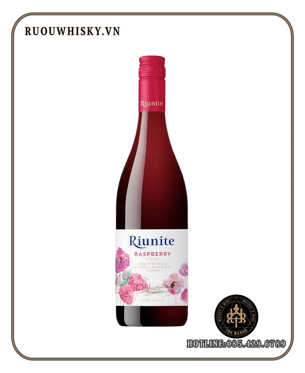 ruou vang ngot RIUNITE RASPBERRY