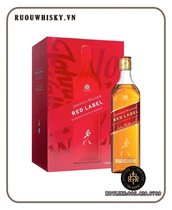 Johnnie Walker Redlabel hop qua tet 2026 ruouwhisky.vn